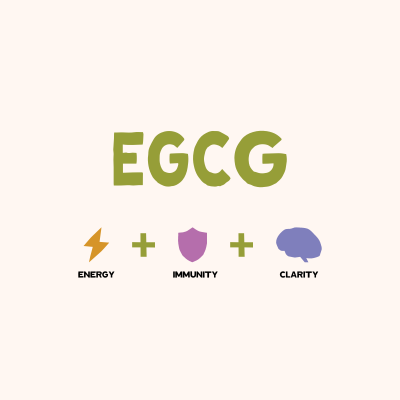 Matcha tea with EGCg for Optimal Health