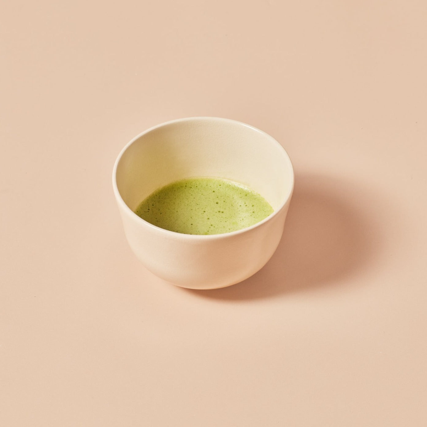 Luminous Porcelain Matcha Tea Bowl