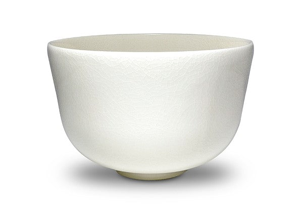 Luminous Porcelain Matcha Tea Bowl