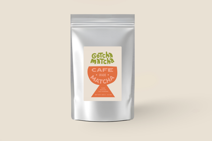 Gotcha Matcha Cafe Grade 100g Pouch - For Immunity and Energy