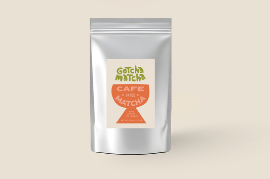 Gotcha Matcha Cafe Grade 100g Pouch - For Immunity and Energy