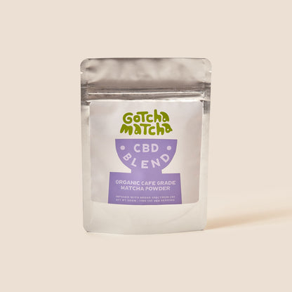 Gotcha Matcha+CBD Enhanced Wellness Blend for Vibrancy and Relaxation