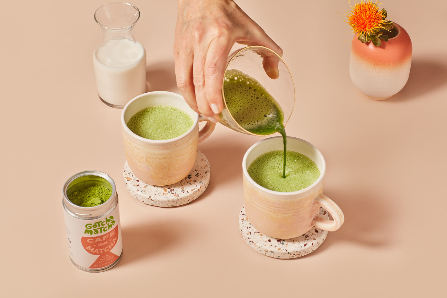 Make Matcha Lattes with Gotcha Matcha