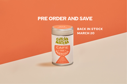 Gotcha Matcha Cafe Grade 80g tin