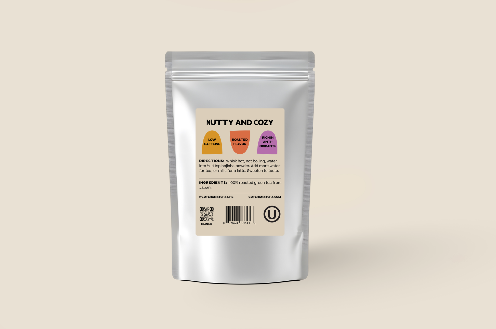 Hojicha Green Tea Powder by Gotcha Matcha